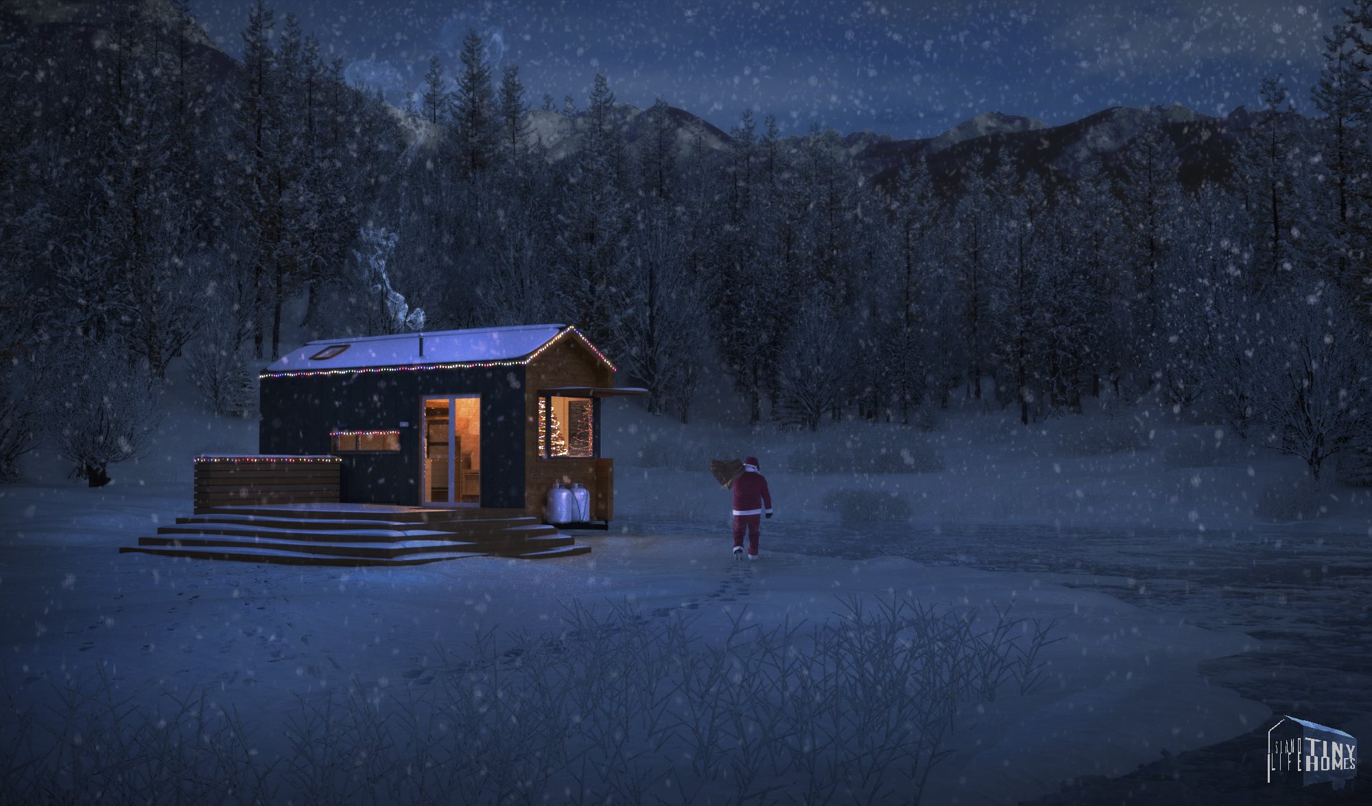 Christmas Tiny House