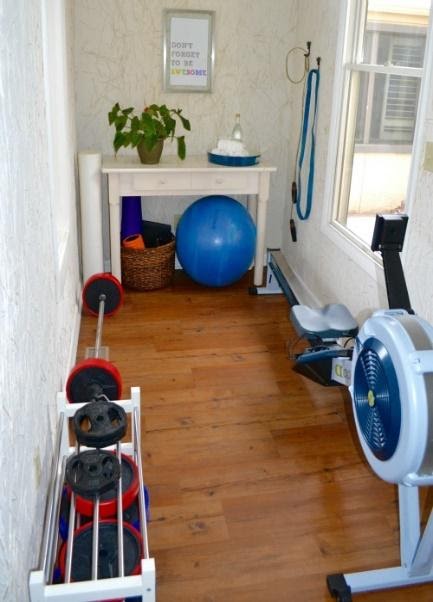 Tiny Home Workout Room