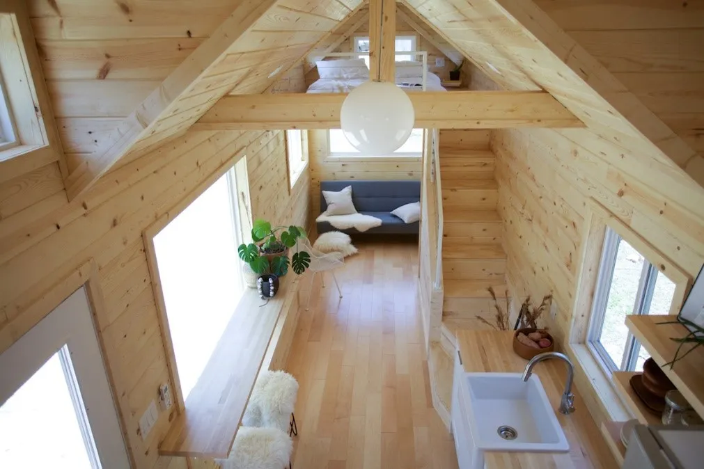 Nomad Tiny Home on Wheels Inside